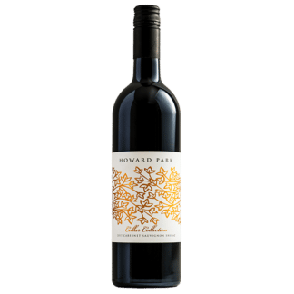 A bottle of Howard Park Cellar Collection Cabernet Sauvignon Shiraz red wine.