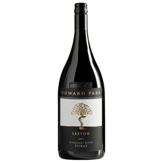A 1.5L magnum bottle of 2017 Howard Park Leston Shiraz red wine.num