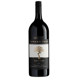 A 1.5L magnum of 2017 Howard Park Scotsdale Cabernet Sauvignon red wine.