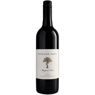A bottle of Howard Park Cabernet Sauvignon red wine from Margaret River.
